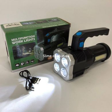 Фонарь для тактического использования BL-X510-4LED+COB, Фонарик полис, AW-560 Светодиодный фонарик