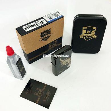 Зажигалка в подарочном футляре Zorro HL-290, Сувенир зажигалка, SA-139 Подарочные зажигалки