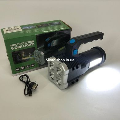 Фонарь для тактического использования BL-X510-4LED+COB, Фонарик полис, AW-560 Светодиодный фонарик