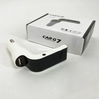 Адаптер в прикуриватель для флешки Car G7 FM, Fm модулятор usb, Модулятор MN-762 трансмиттер bluetooth