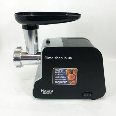 Мясорубки надежные Magio MG-268 N 2000 Вт, Кухонная мясорубка, Мясорубка FO-874 для приготовления