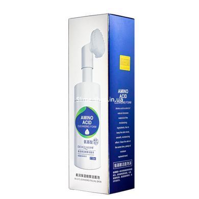 Пенка для умывания Bioaqua Amino Acid со щеточкой 150 мл