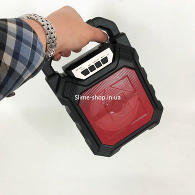Беспроводная портативная Bluetooth колонка YF-668BT. QM-338 Цвет: красный