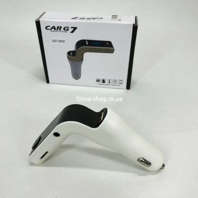 Адаптер в прикуриватель для флешки Car G7 FM, Fm модулятор usb, Модулятор MN-762 трансмиттер bluetooth