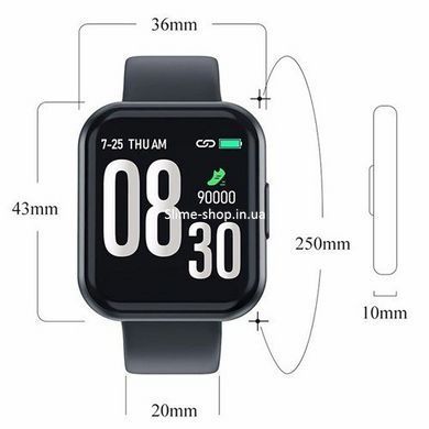 Смарт-годинник Smart Watch T88 Спортивний з пульсометром, тонометром, два браслети. WJ-472 Колір: чорний