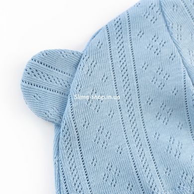 Шапочка с ушками для младенцев Sky Blue