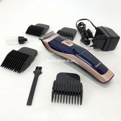Машинка для стрижки чоловіча Gemei GM-6005, Машинка для стрижки волосся GE-691 для професіоналів