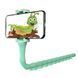 Гнучкий тримач для телефону з універсальними присосками Cute Worm Lazy Holder. LH-115 Колір: блакитний