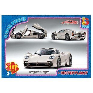 Пазли із серії "Dream Garage" (Гараж Мрії), 117 ел