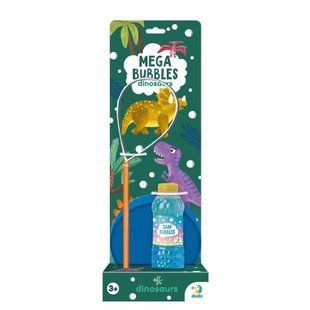 Мыльные пузыри "Mega Bubbles Динозавры". Объем 450 мл