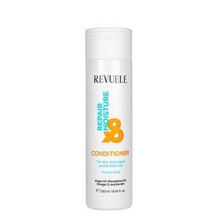 Кондиционер для волос сухих, поврежденных, ломких, окрашенных Revuele Repair & Moisture Conditioner увлажняющий 250 мл
