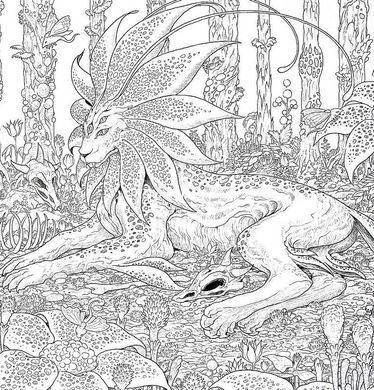 Книга Розмальовка - антистрес. Кербі Розанес ЗОРЯНА МАНДРІВКА
