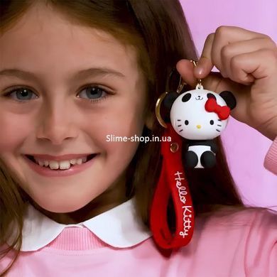 Колекційна фігурка-брелок серії аніме Hello Kitty (панда)