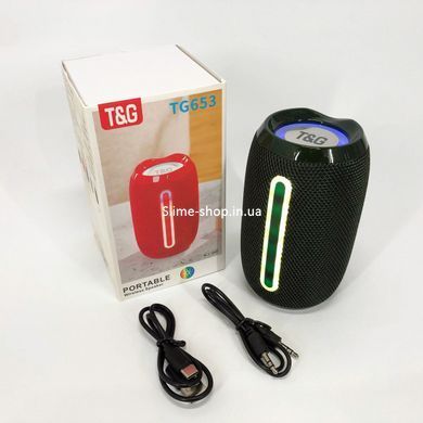 Беспроводная портативная колонка с ремешком TG653, Портативная колонка XM-355 с Bluetooth