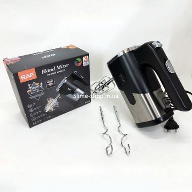 Кухонный ручной миксер хороший RAF R-6630 300 Вт, Кулинарный миксер, Миксер для взбивания яиц SJ-976 и крема