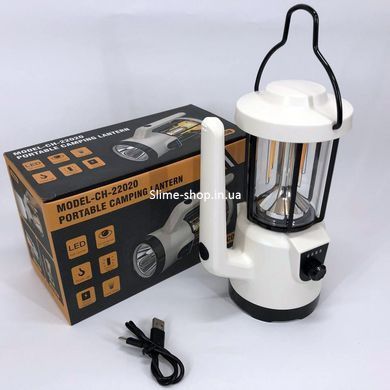 Лампа для кемпінгу відпочинку CH-22020 (LM+COB)+Power bank, Освітлення для кемпінгу, DY-105 Кемпінгове освітлення