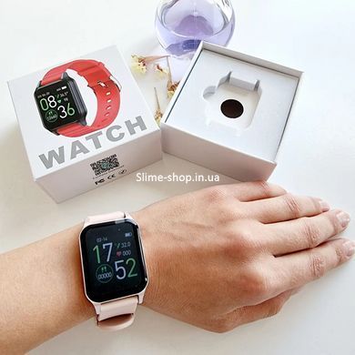 Смарт годинник Smart Watch T96 стильний із захистом від вологи та пилу з вимірюванням температура тіла. AO-290 Колір: рожевий