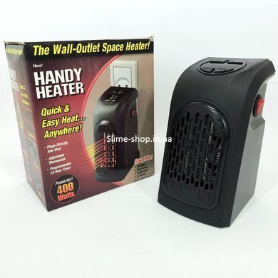 Теплообогреватель Handy Heater 400 Вт, Портативный обогреватель в резетку, QY-767 Портативный тепловентилятор