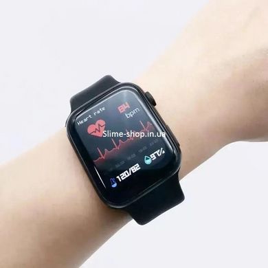 Розумний смарт годинник Smart Watch I7 PRO MAX з голосовим викликом тонометр пульсометр оксиметр. ZQ-883 Колір: темний