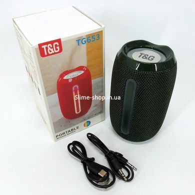 Беспроводная портативная колонка с ремешком TG653, Портативная колонка XM-355 с Bluetooth