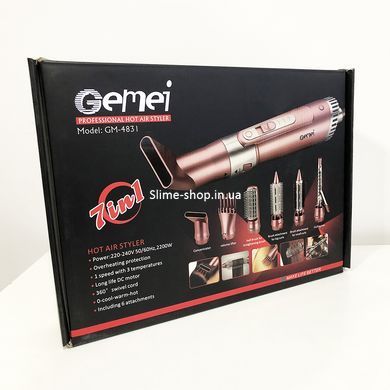 Фен бытовой для волос GEMEI GM-4831, Фены стайлеры для волос, Мощный OS-909 электрический фен