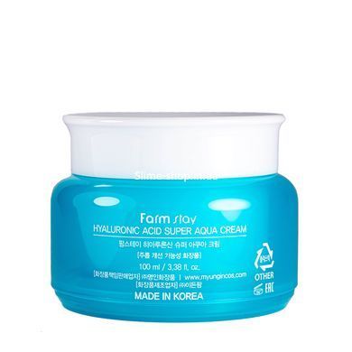 Крем для обличчя зволожуючий з гіалуроновою кислотою FarmStay Hyaluronic Acid 100 мл