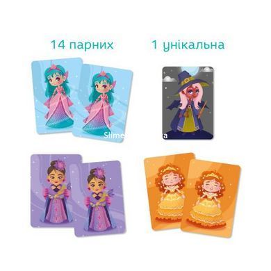 Карточная игра &laquo;Принцессы и Колдунья&raquo; укр