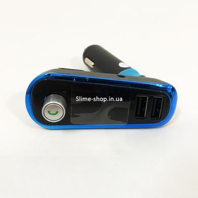 FM Трансмітер в машину SmartUS G11 BT ФМ модулятор автомобільний. XM-567 Колір: синій