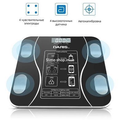 Ваги підлогові скляні Scale TY-619, Ваги підлогові для вимірювання ваги, Підлогові HW-663 персональні ваги