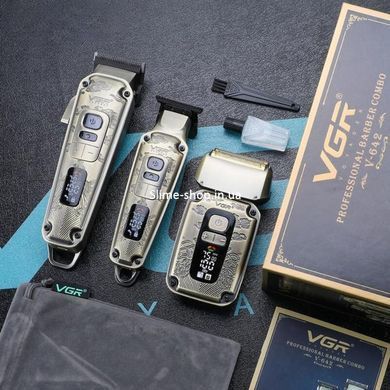 Практична машинка для стрижки волосся VGR V-642, Машинка для точної стрижки бороди XE-597 та волосся