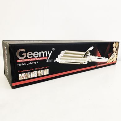 Щипці для завивки та випрямлення волосся GEMEI GM-1988-25, Гребінець щипці для волосся, Стайлер FX-904 для завивки