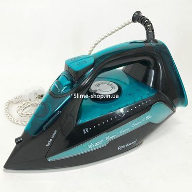 Праска Rainberg RB-6310 3200W, парова праска, керамічна підошва, потужна праска, MA-465 праска прасувальна
