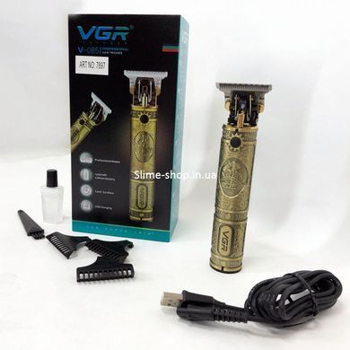 Хорошие машинки для стрижки волос для дома VGR V-085, Парикмахерская машинка для BG-839 бороды беспроводная
