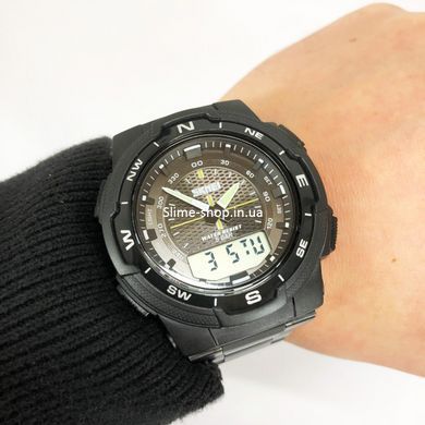 Часы спортивные SKMEI 1370BKWT, Часы тактические противоударные, Часы ER-649 кварцевые армейские