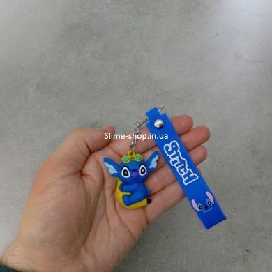 Брелоки Стич гумові 19,5 см, 12 штук