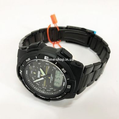 Часы спортивные SKMEI 1370BKWT, Часы тактические противоударные, Часы ER-649 кварцевые армейские