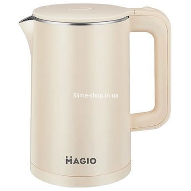 Тихий бытовой чайник MAGIO MG-502 1.5 л 1500 Вт, Электрические чайники качественные, IZ-337 Изысканный чайник