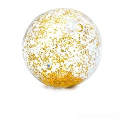 Пляжный мячик "Glitter" (золотистый) 51 см