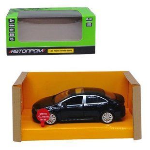 Машина металлическая "Toyota Corolla Hybrid" (свет, звук) черная