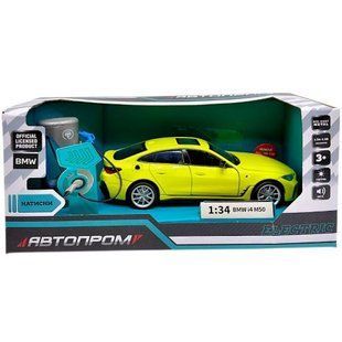 МАШИНА АВТОПРОМ (МЕТАЛЕВА) 1:34 BMW I4 M50 (САЛАТОВА)