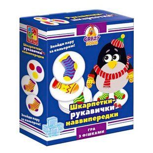 Игра настольная "Crazy Koko: Носки-перчатки", укр