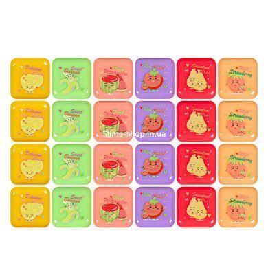Бальзам для губ увлажняющий Pola Aylr Lip Balm фруктовый LB-8011 (6 шт асортименте)