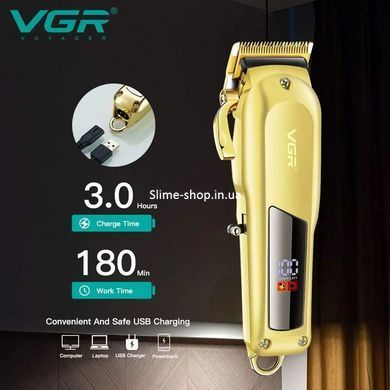 Машинка окантувальна V-278 GOLD, Електробритва для голови, Машинка для KL-892 стрижки чоловіча