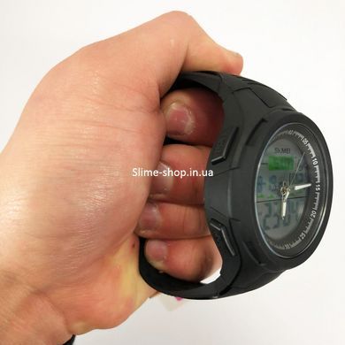 Часы для мужчины SKMEI 1844BK BLACK, Новые командирские часы, Военные часы SB-446 с секундомером