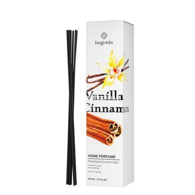 Аромадифузор для дому Bogenia Vanilla & Cinnamon парфумований BG360.002, 100 мл