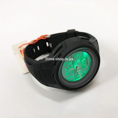 Часы для мужчины SKMEI 1844BK BLACK, Новые командирские часы, Военные часы SB-446 с секундомером