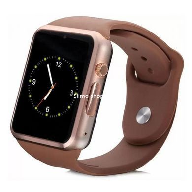 Смарт-годинник Smart Watch A1 розумний електронний зі слотом під sim-карту + карту пам'яті micro-sd. ZW-417 Колір: золотий