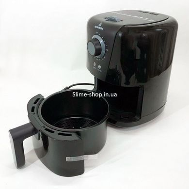 Фритюрниця для дому з таймером Crownberg CB-5541 на 1.5 л безмасляна фритюрниця GL-757 1200 Вт
