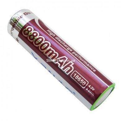 Літієвий акумулятор 18650 X-Balog 8800mAh 4.2V Li-ion літієва акумуляторна батарея QE-704 для ліхтариків
