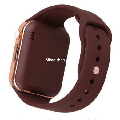 Смарт-годинник Smart Watch A1 розумний електронний зі слотом під sim-карту + карту пам'яті micro-sd. ZW-417 Колір: золотий